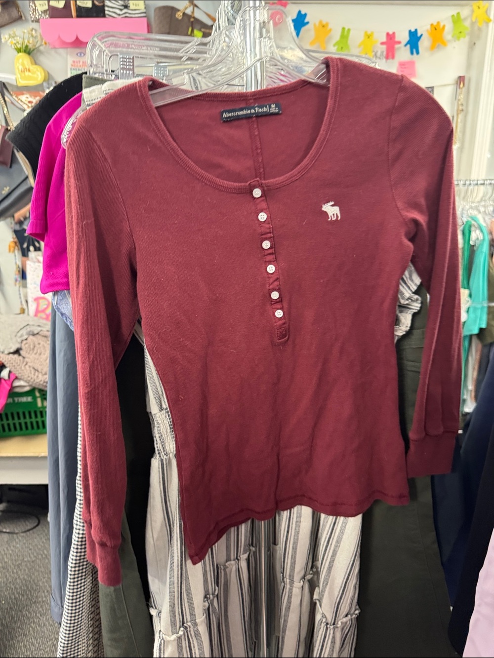 Abercrombie and fitch Henley M // 091042